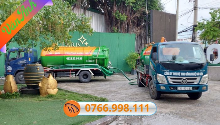 Lựa chọn dịch vụ hút hầm cầu không đục phá đáng tin cậy