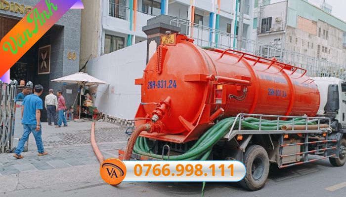 Thời gian hút hầm cầu tại chung cư