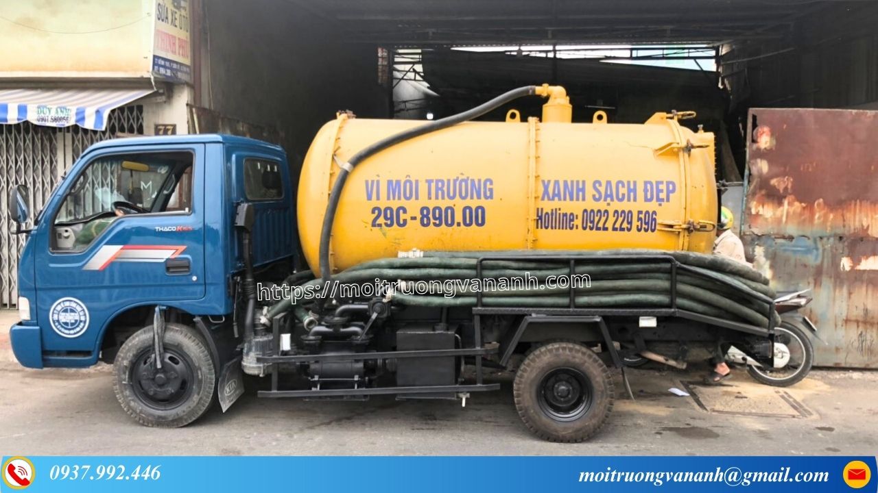 hút hầm cầu tại Long Khánh