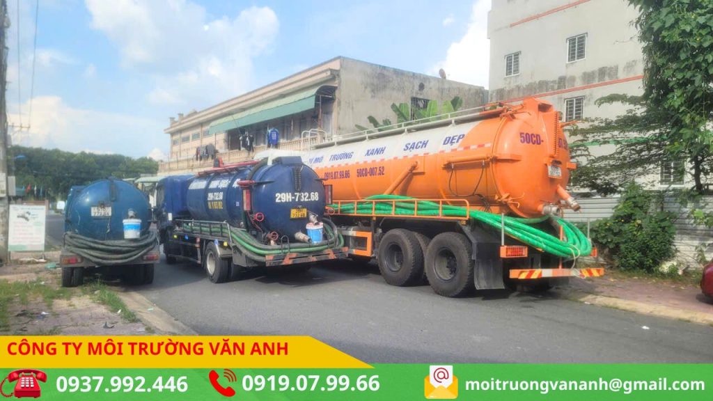Vận chuyển bùn vi sinh
