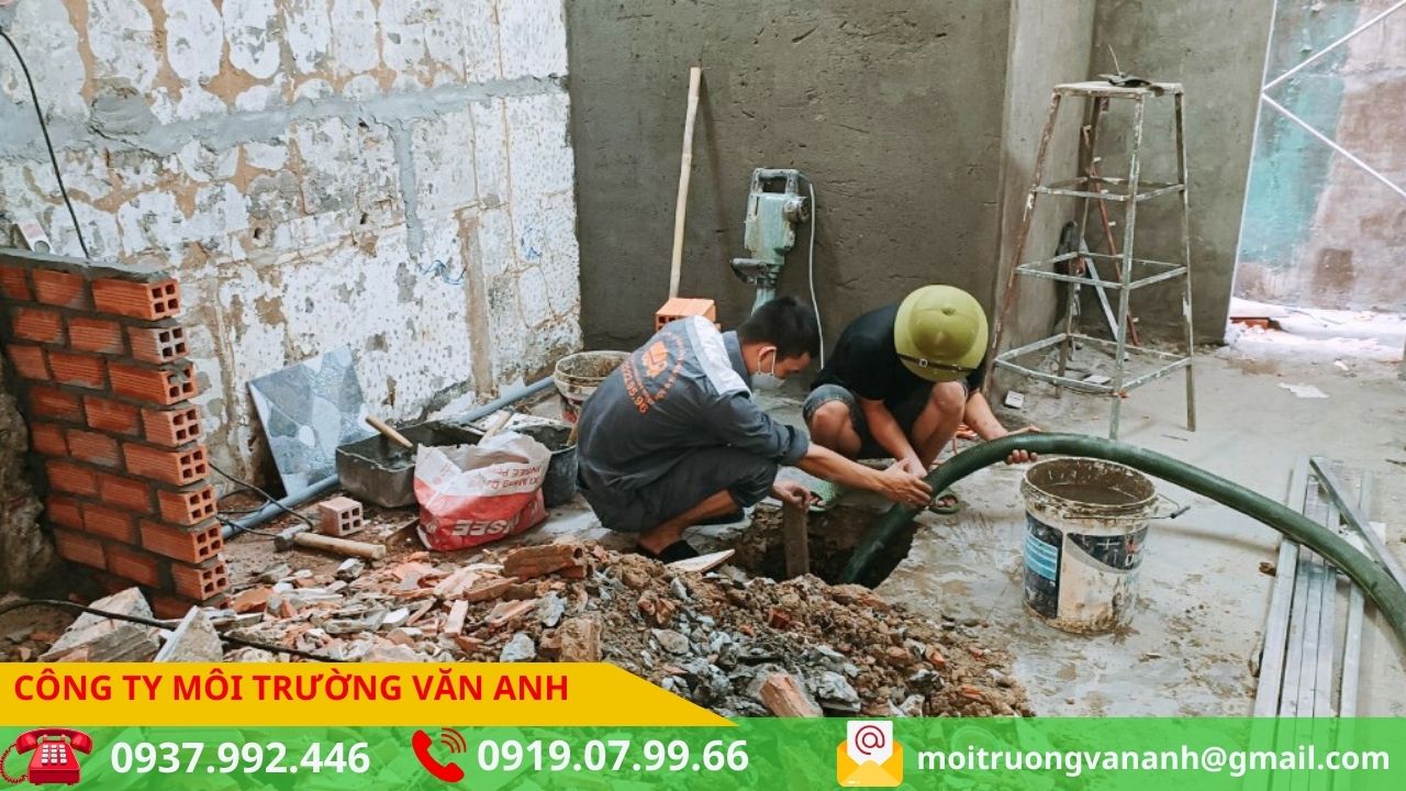 hút hầm cầu tại huyện hóc môn