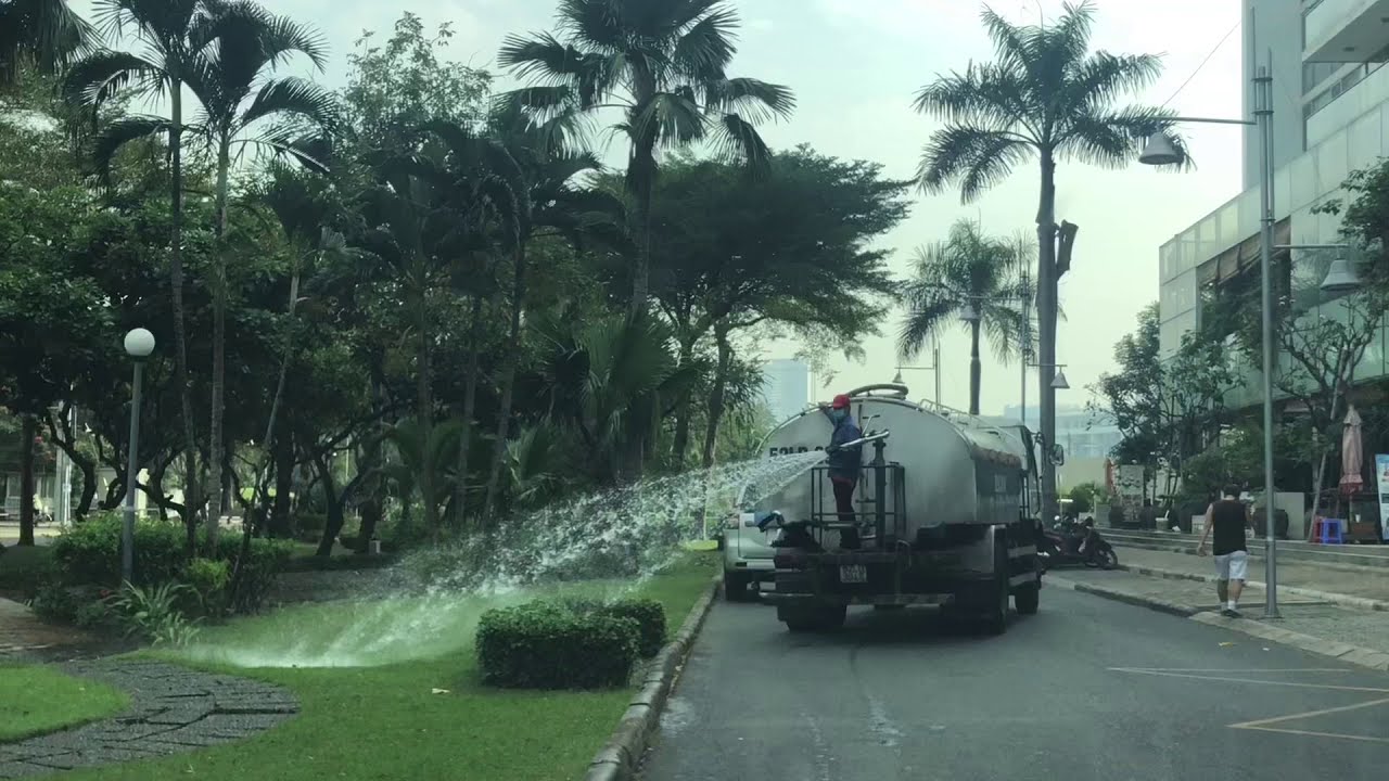 Cho Thuê Xe Bồn Tưới Nước - CTy Văn Anh Phục Vụ 24/7